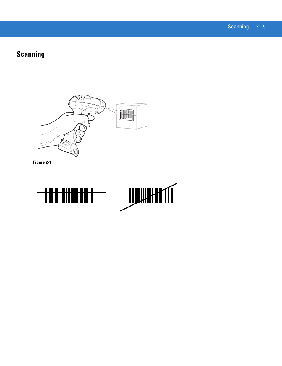 Scanning, Scanning -5 | Motorola LS3578 User Manual | Page 33 / 378