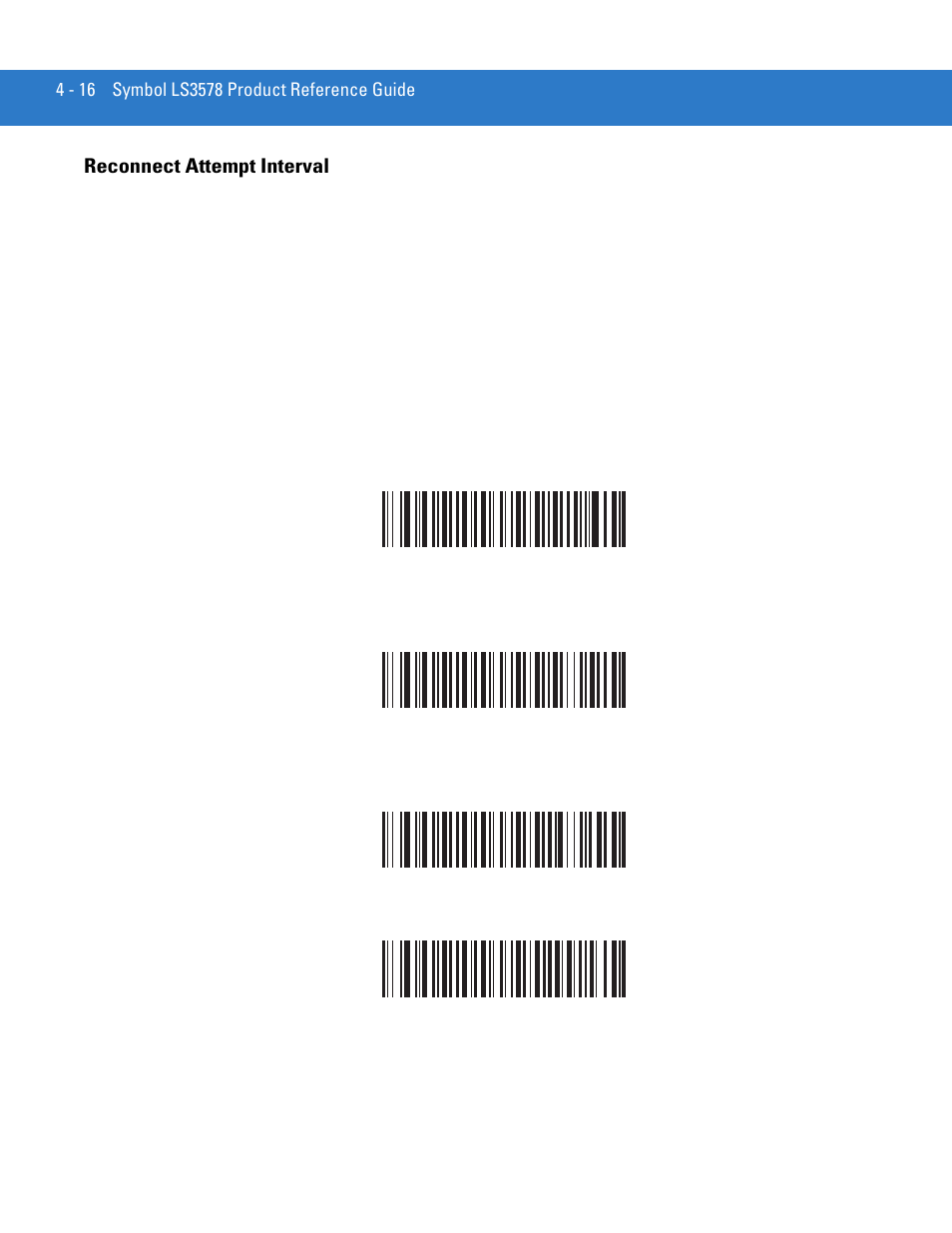 Reconnect attempt interval, Reconnect attempt interval -16 | Motorola LS3578 User Manual | Page 60 / 378