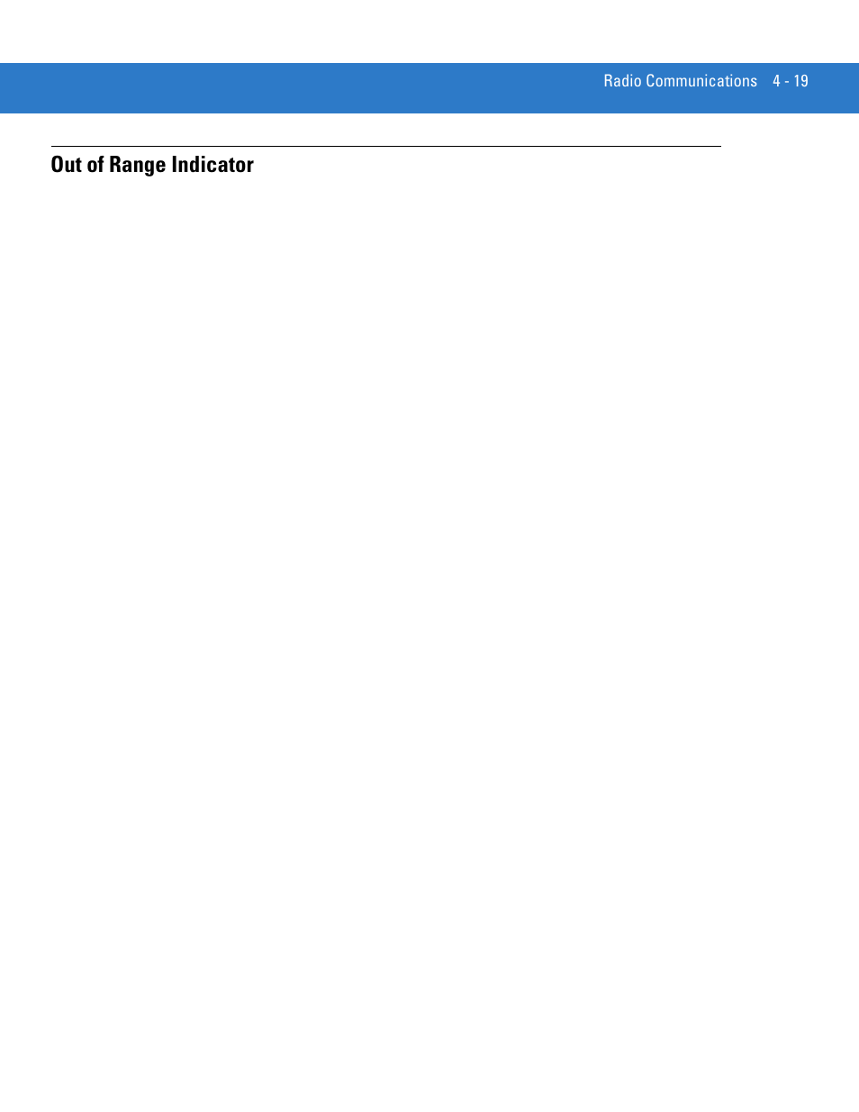 Out of range indicator, Out of range indicator -19 | Motorola LS3578 User Manual | Page 63 / 378