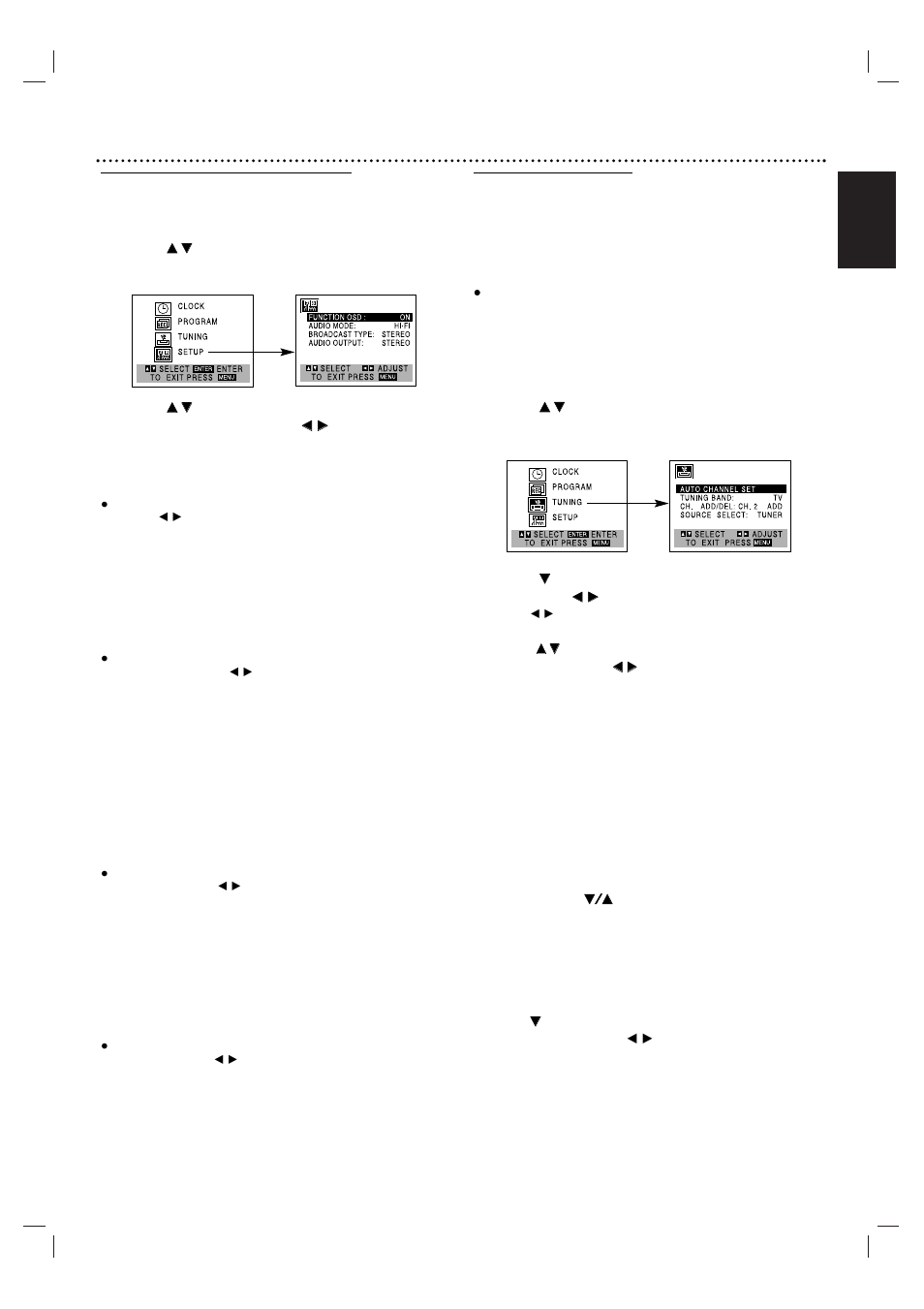 Getting started 15, English | Motorola MDV560VR User Manual | Page 15 / 80