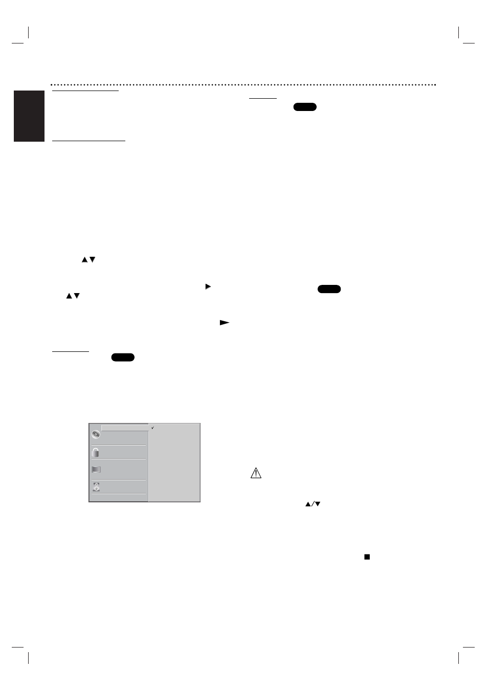 18 getting started, English, Initial settings | Motorola MDV560VR User Manual | Page 18 / 80