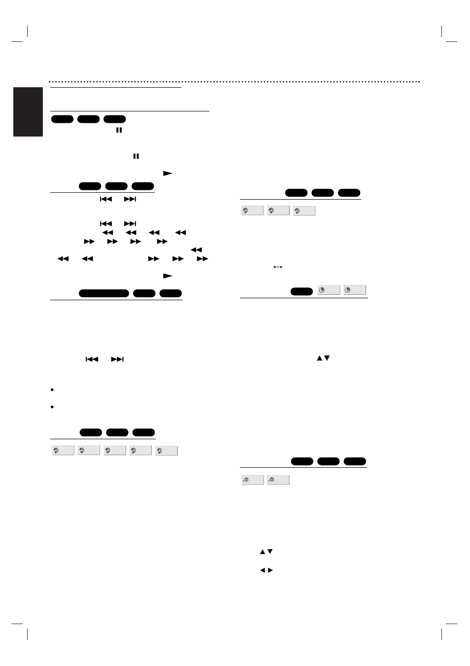 28 operation, English, General features (continued) | Motorola MDV560VR User Manual | Page 28 / 80