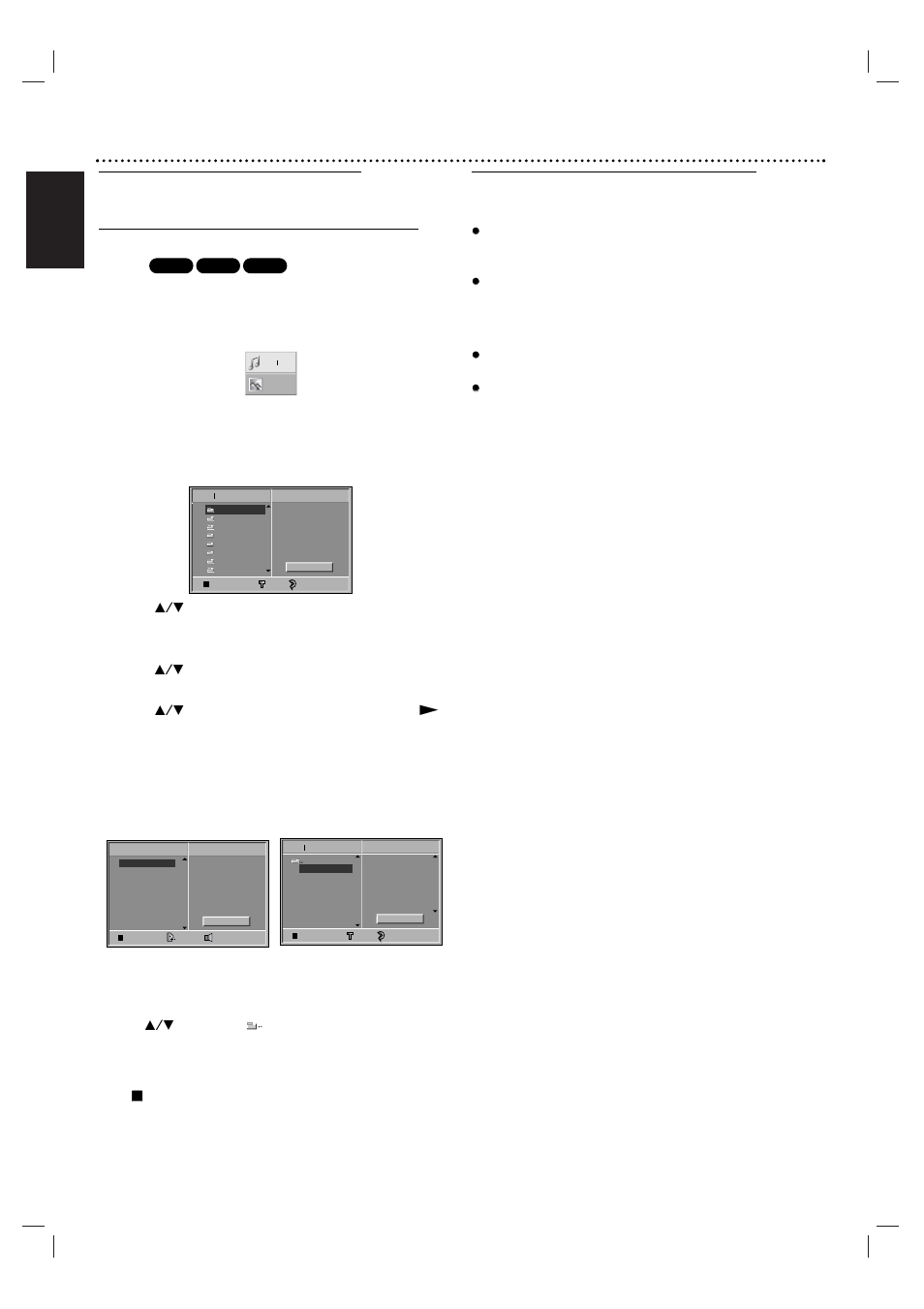 30 operation, English, About mp3 | About wma(window media audio) | Motorola MDV560VR User Manual | Page 30 / 80