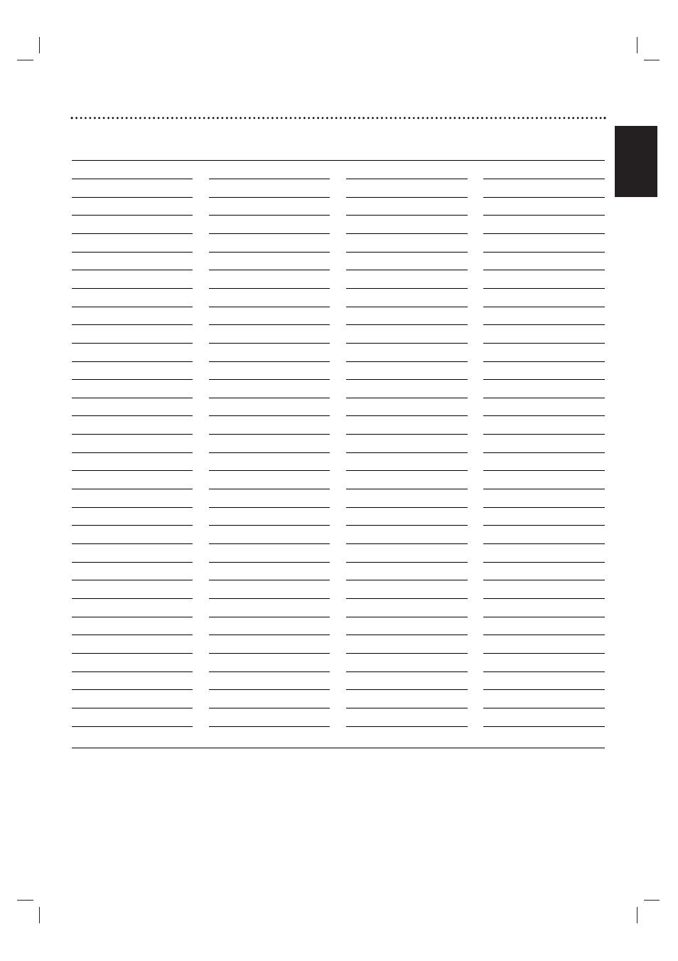 Language code list 37, English | Motorola MDV560VR User Manual | Page 37 / 80