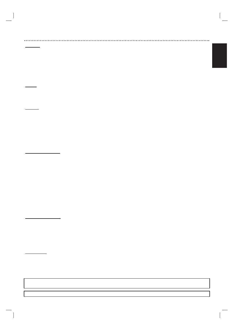 Specifications 39, English | Motorola MDV560VR User Manual | Page 39 / 80