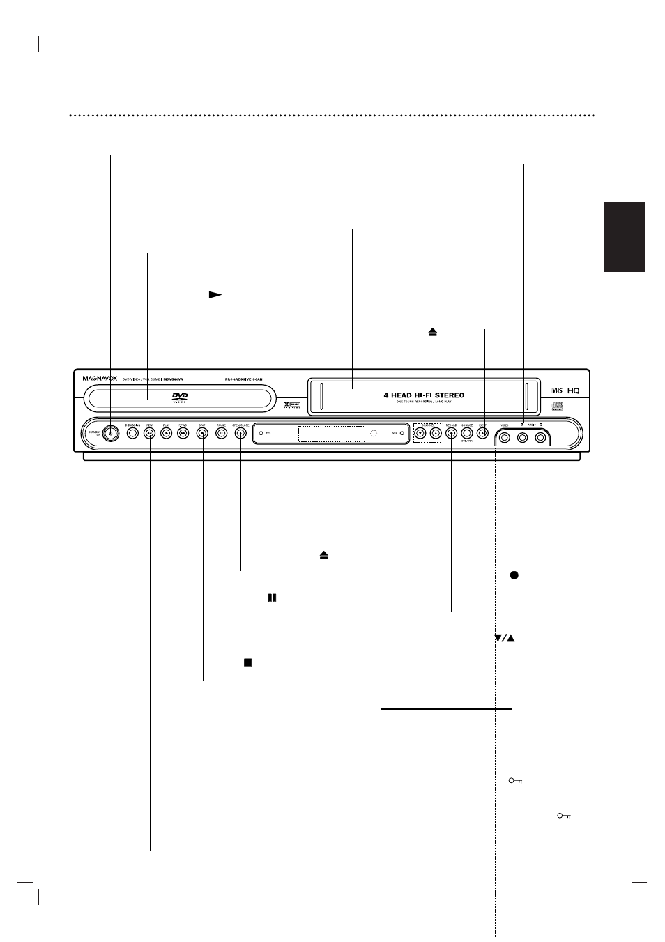 Controles básicos 45, Español | Motorola MDV560VR User Manual | Page 45 / 80