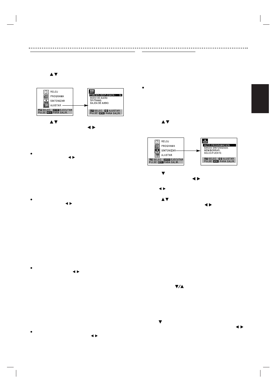 Preparativos 53, Español | Motorola MDV560VR User Manual | Page 53 / 80