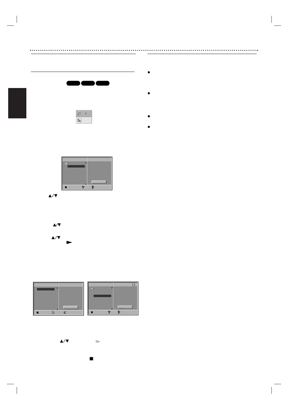 68 funcionamiento, Español, Notas sobre grabaciones de mp3/ wma | Acerca de mp3, Acerca de wma (window media audio) | Motorola MDV560VR User Manual | Page 68 / 80