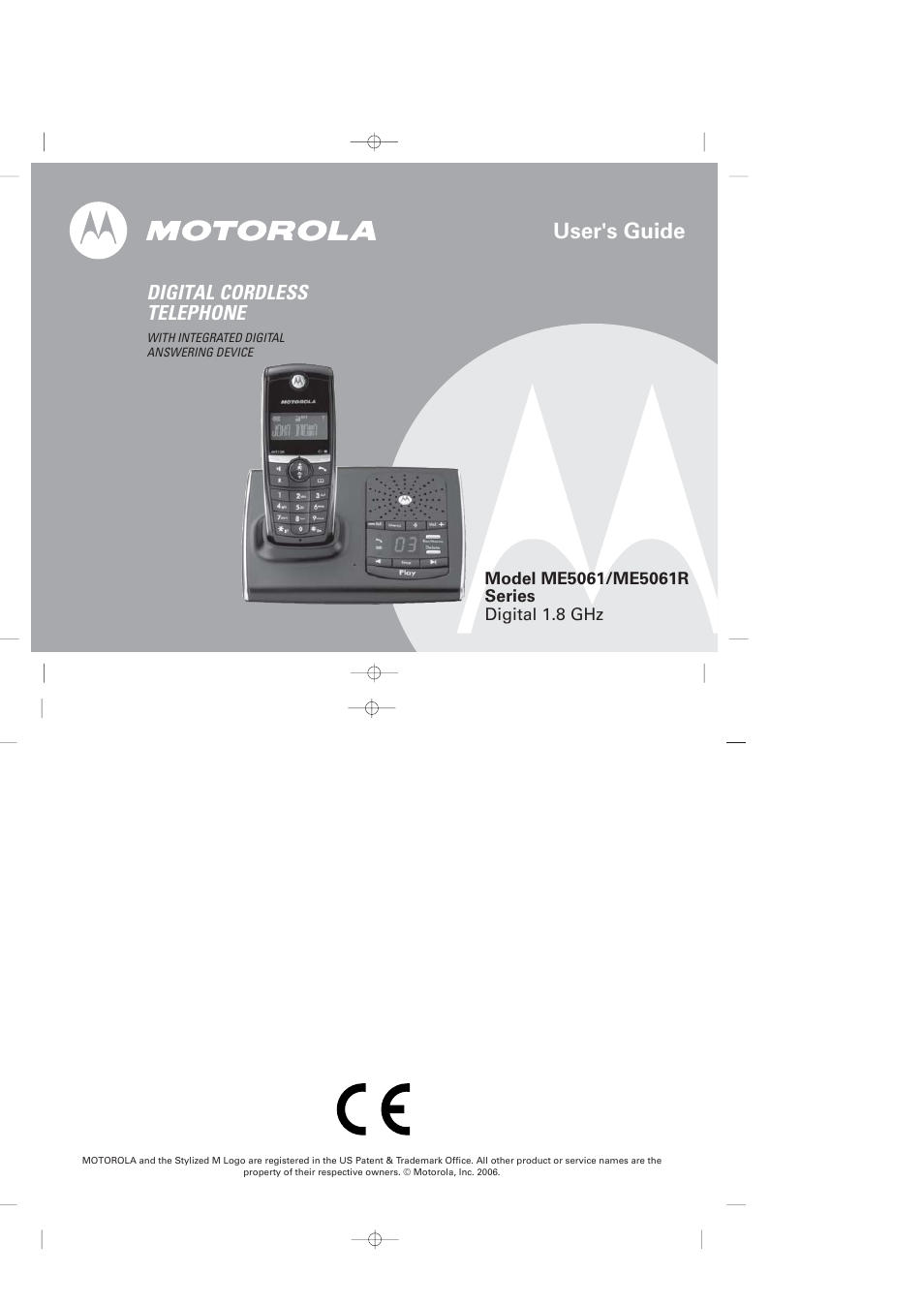Motorola ME5061/ME5061R User Manual | 29 pages