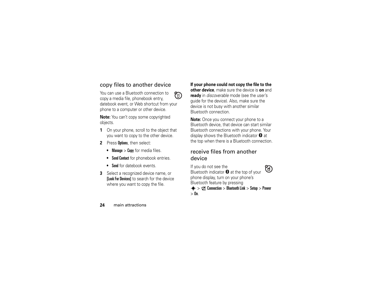 Motorola W510 User Manual | Page 26 / 115