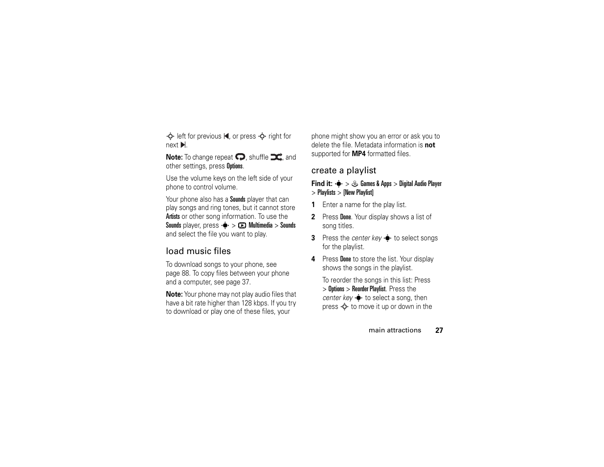 Motorola W510 User Manual | Page 29 / 115