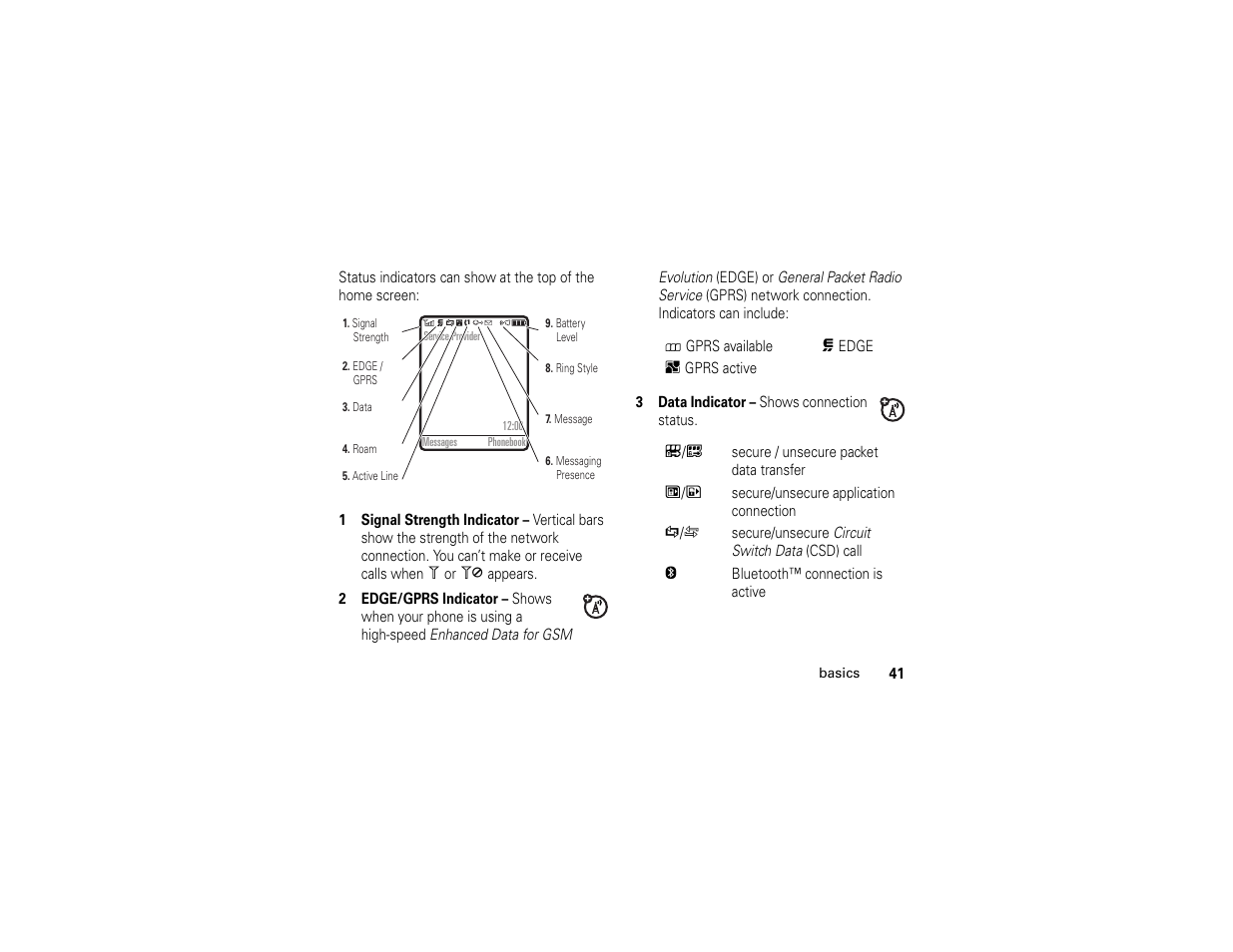 Motorola W510 User Manual | Page 43 / 115