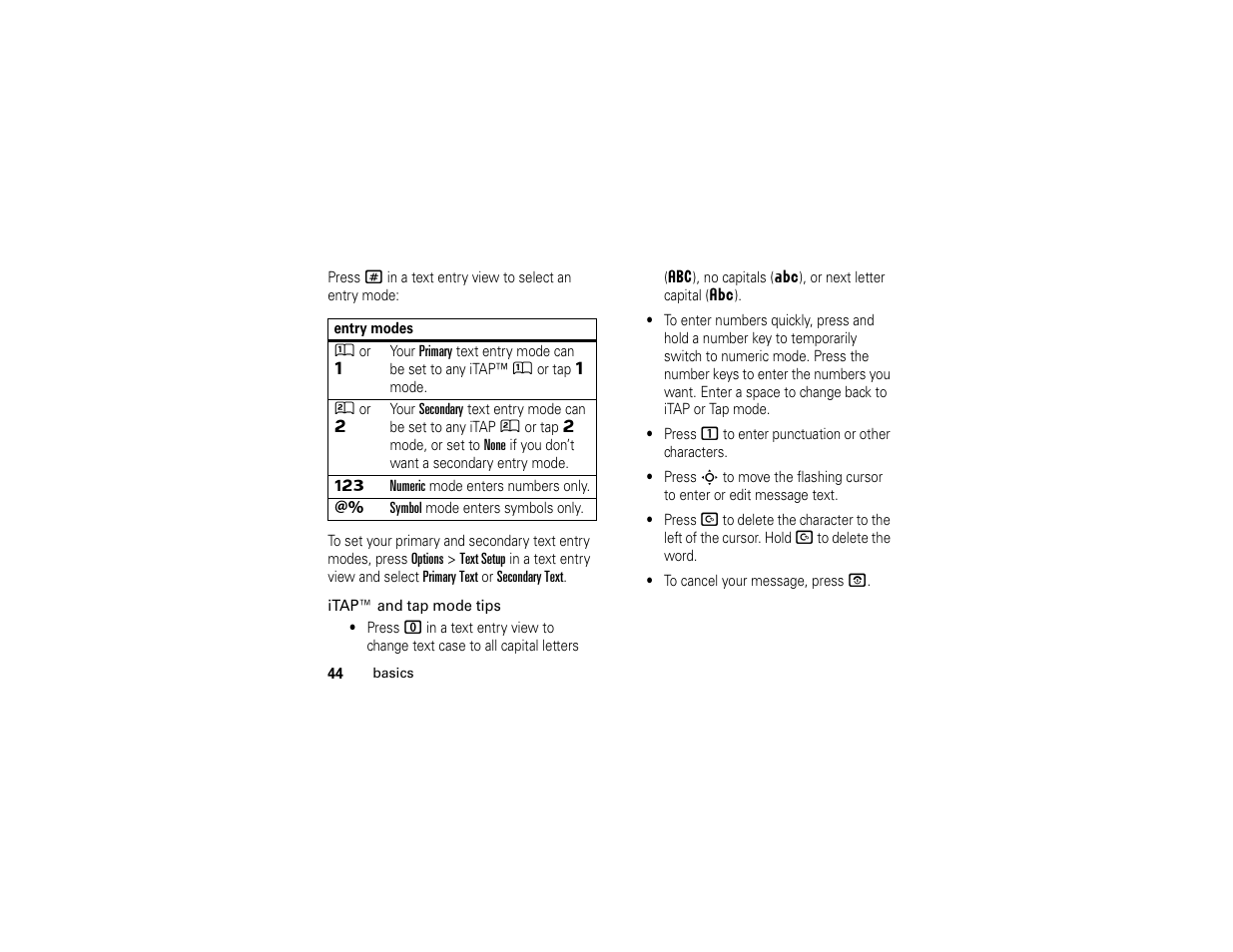 Motorola W510 User Manual | Page 46 / 115