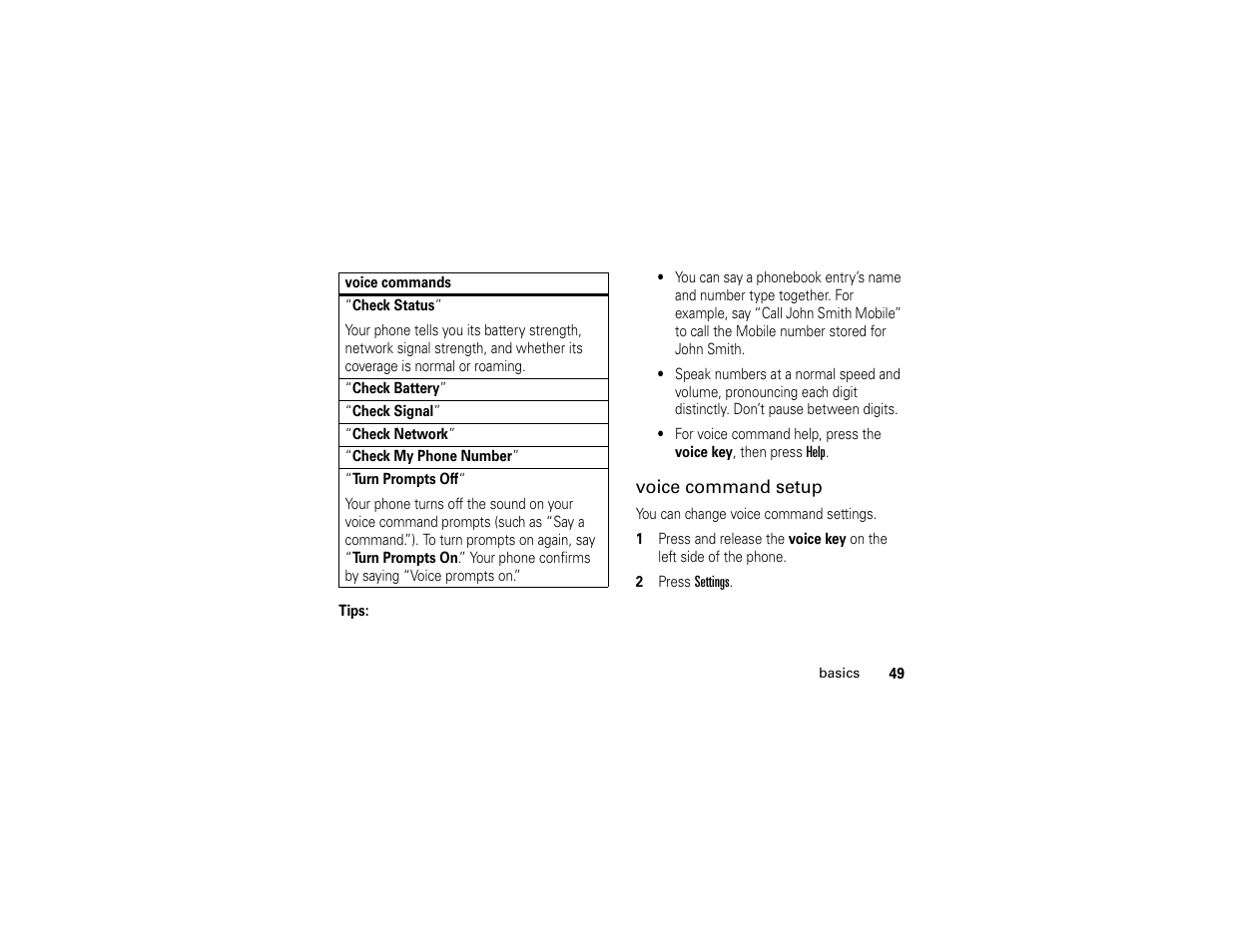 Motorola W510 User Manual | Page 51 / 115