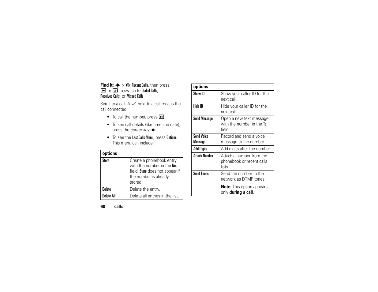 Motorola W510 User Manual | Page 62 / 115