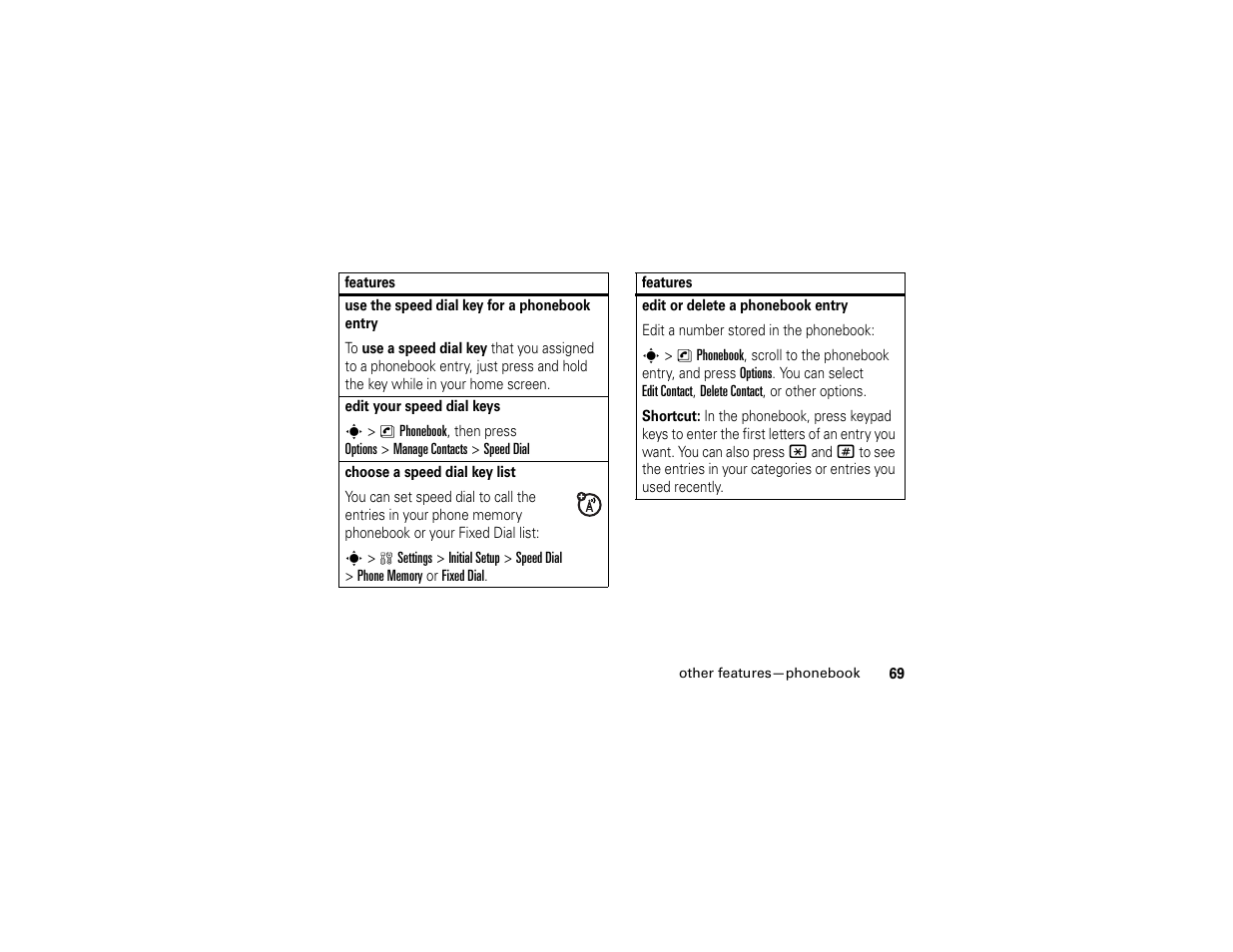 Motorola W510 User Manual | Page 71 / 115