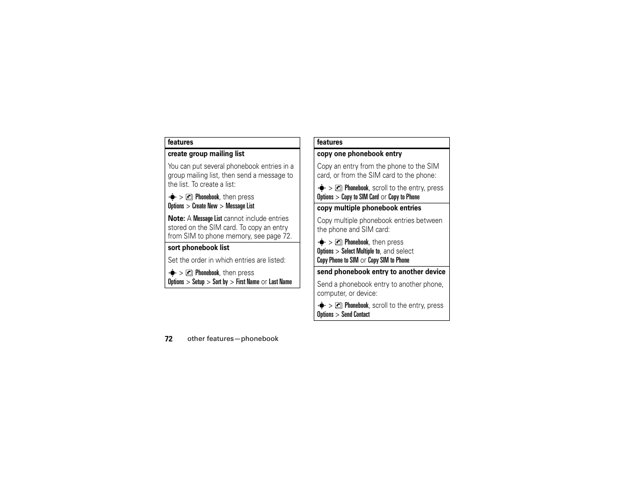 Motorola W510 User Manual | Page 74 / 115