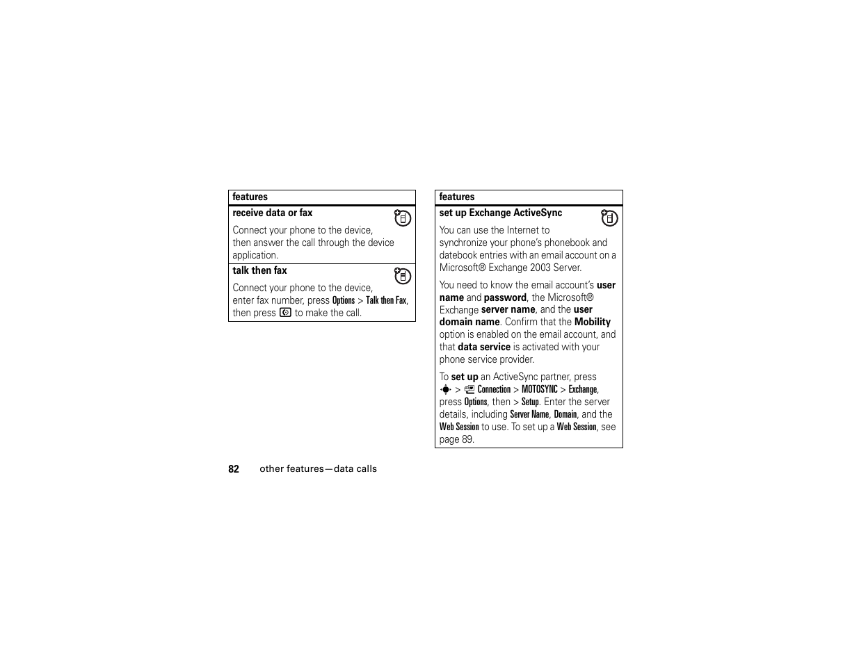 Motorola W510 User Manual | Page 84 / 115