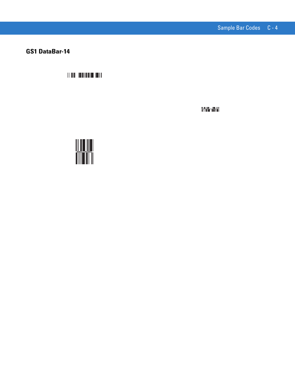 Gs1 databar-14 | Motorola LS1203 User Manual | Page 179 / 202