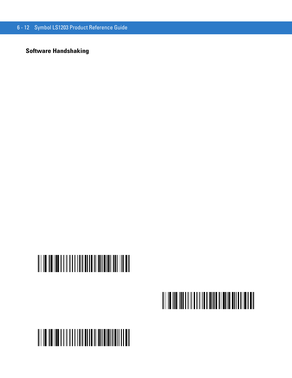 Software handshaking, Software handshaking -12 | Motorola LS1203 User Manual | Page 82 / 202