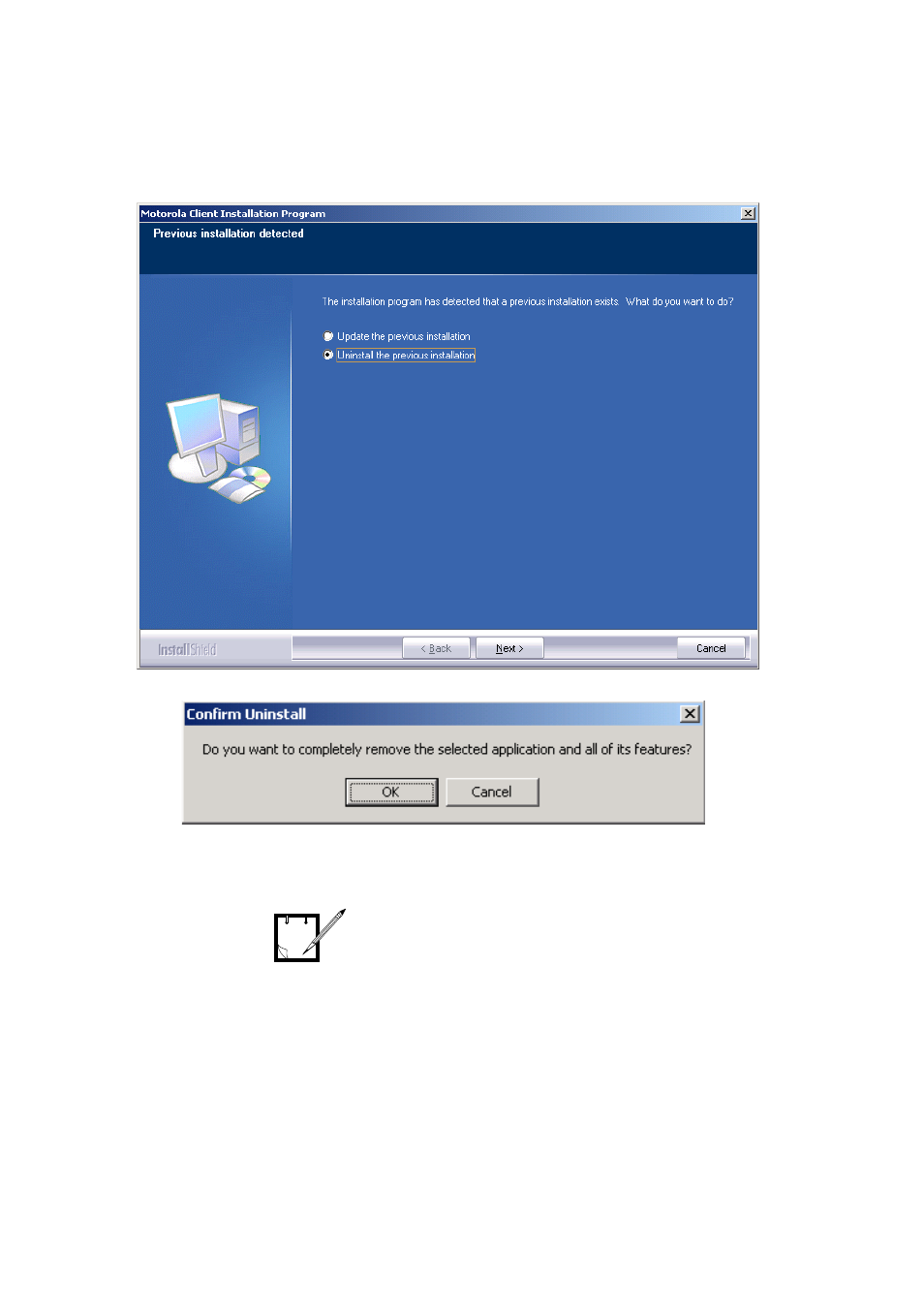 This page left blank intentionally | Motorola WDE1000 User Manual | Page 38 / 74