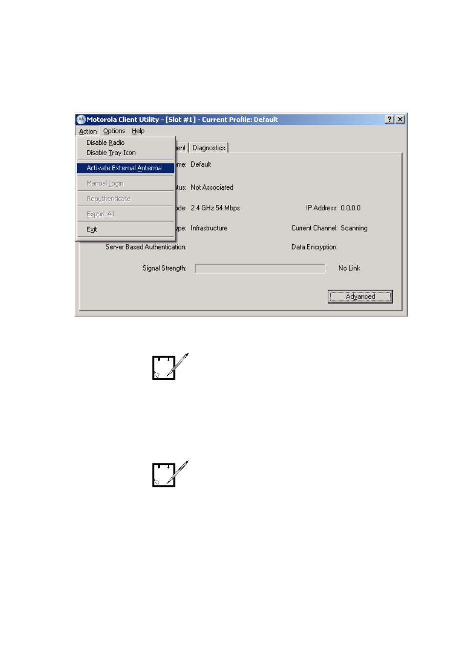 Motorola WDE1000 User Manual | Page 57 / 74