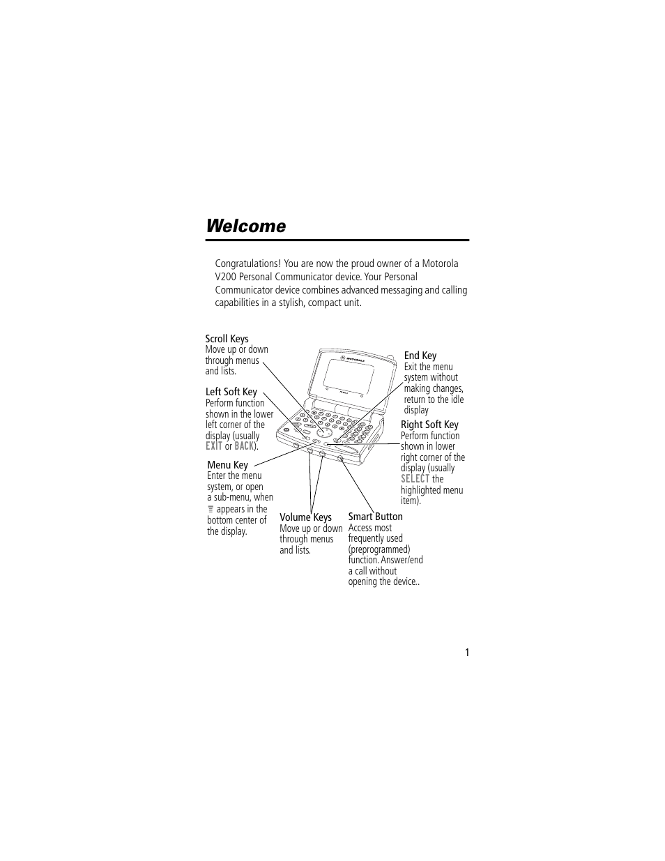 Motorola V200 User Manual | 114 pages