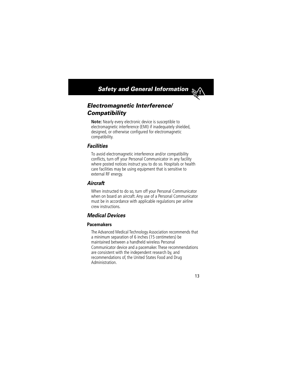 Motorola V200 User Manual | Page 13 / 114