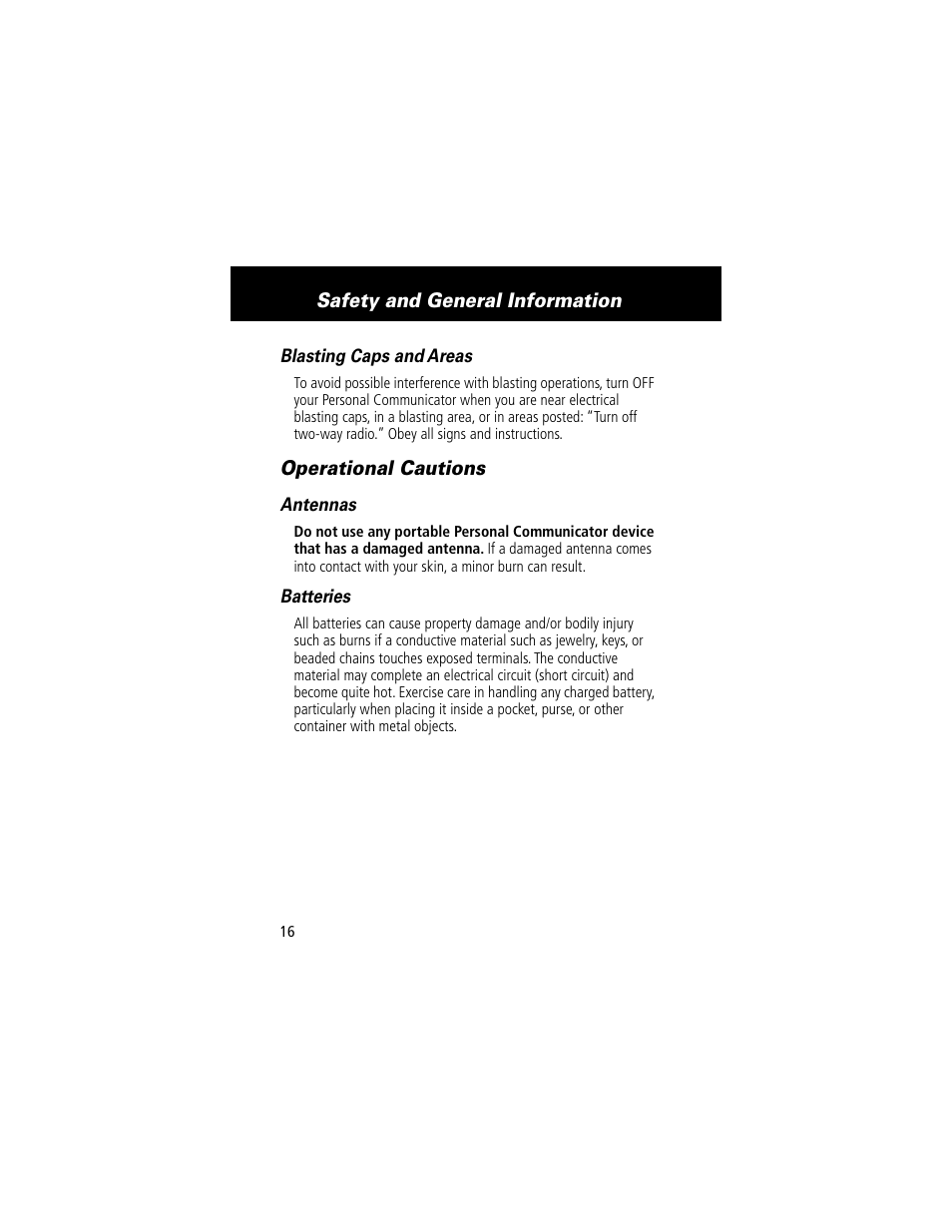 Motorola V200 User Manual | Page 16 / 114