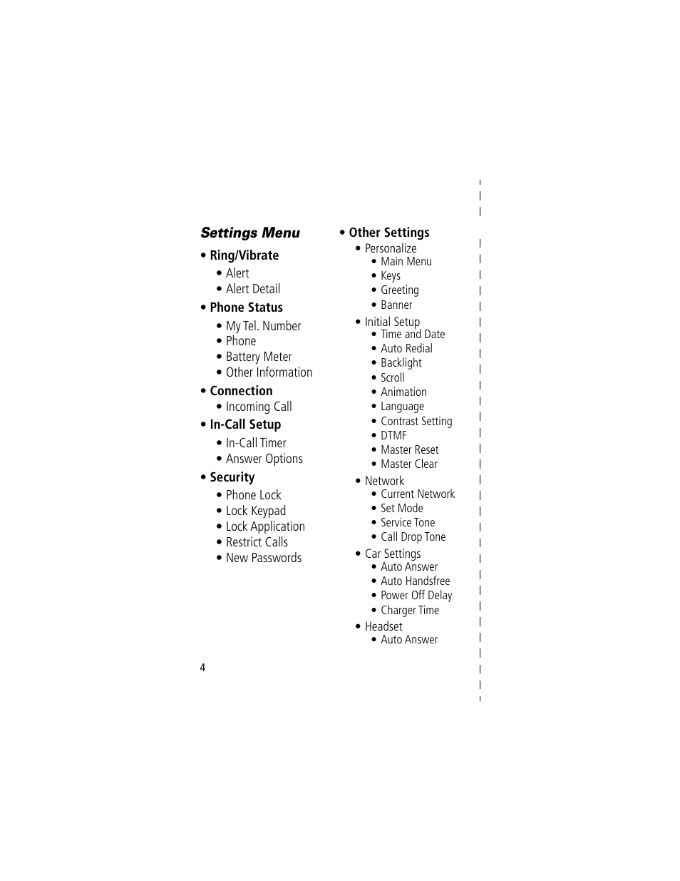 Motorola V200 User Manual | Page 4 / 114