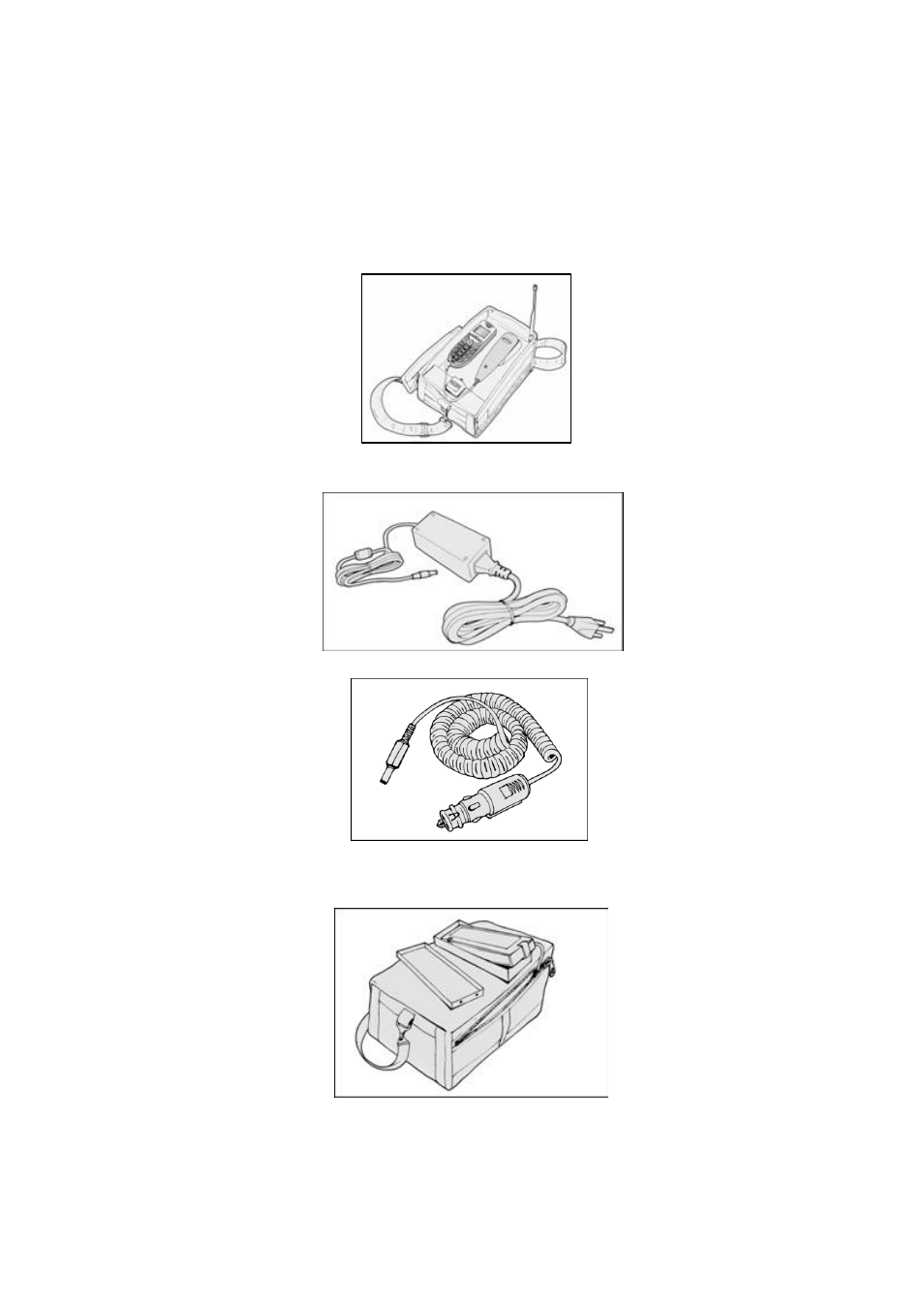 2 getting to know the bag phone | Motorola M800BP User Manual | Page 8 / 28