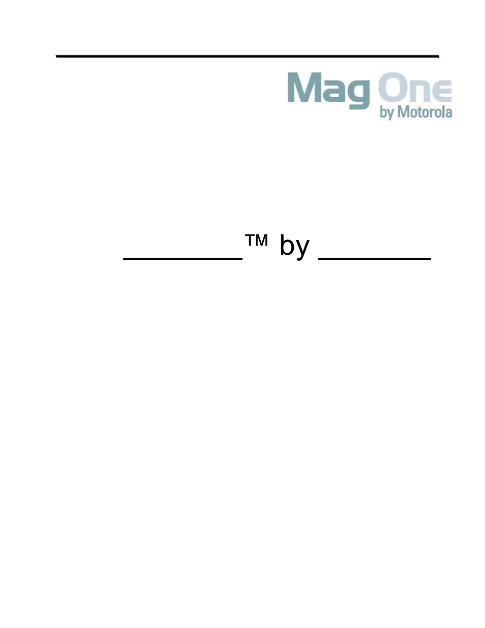 Motorola 6816101H01-A User Manual | 62 pages