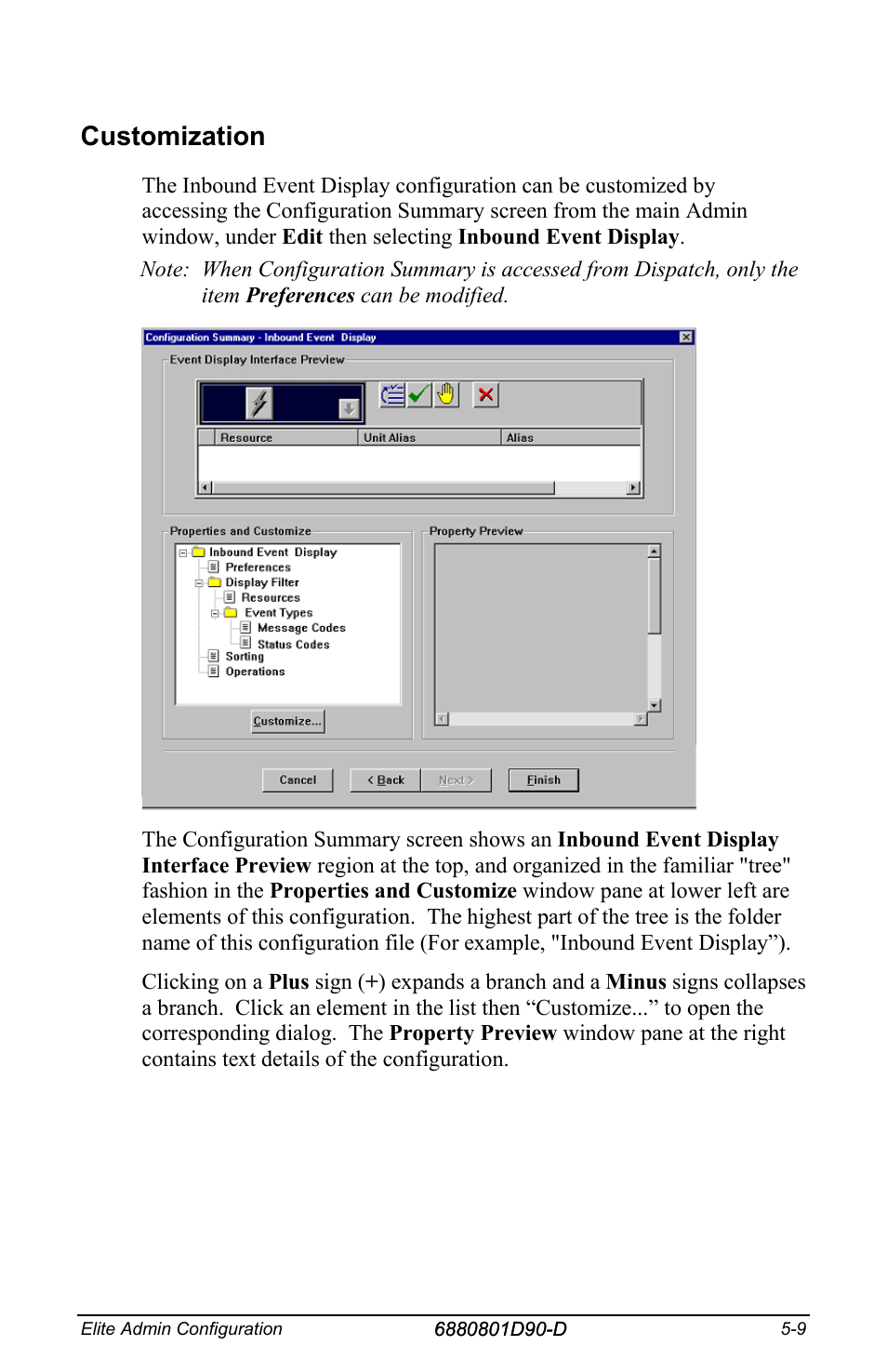 Customization | Motorola CENTRACOM 6880801D90-D User Manual | Page 53 / 82