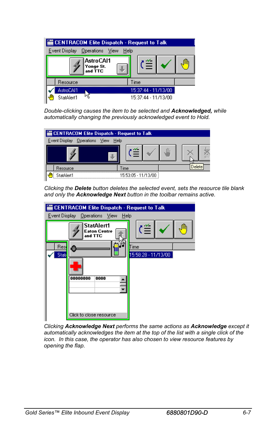 Motorola CENTRACOM 6880801D90-D User Manual | Page 73 / 82