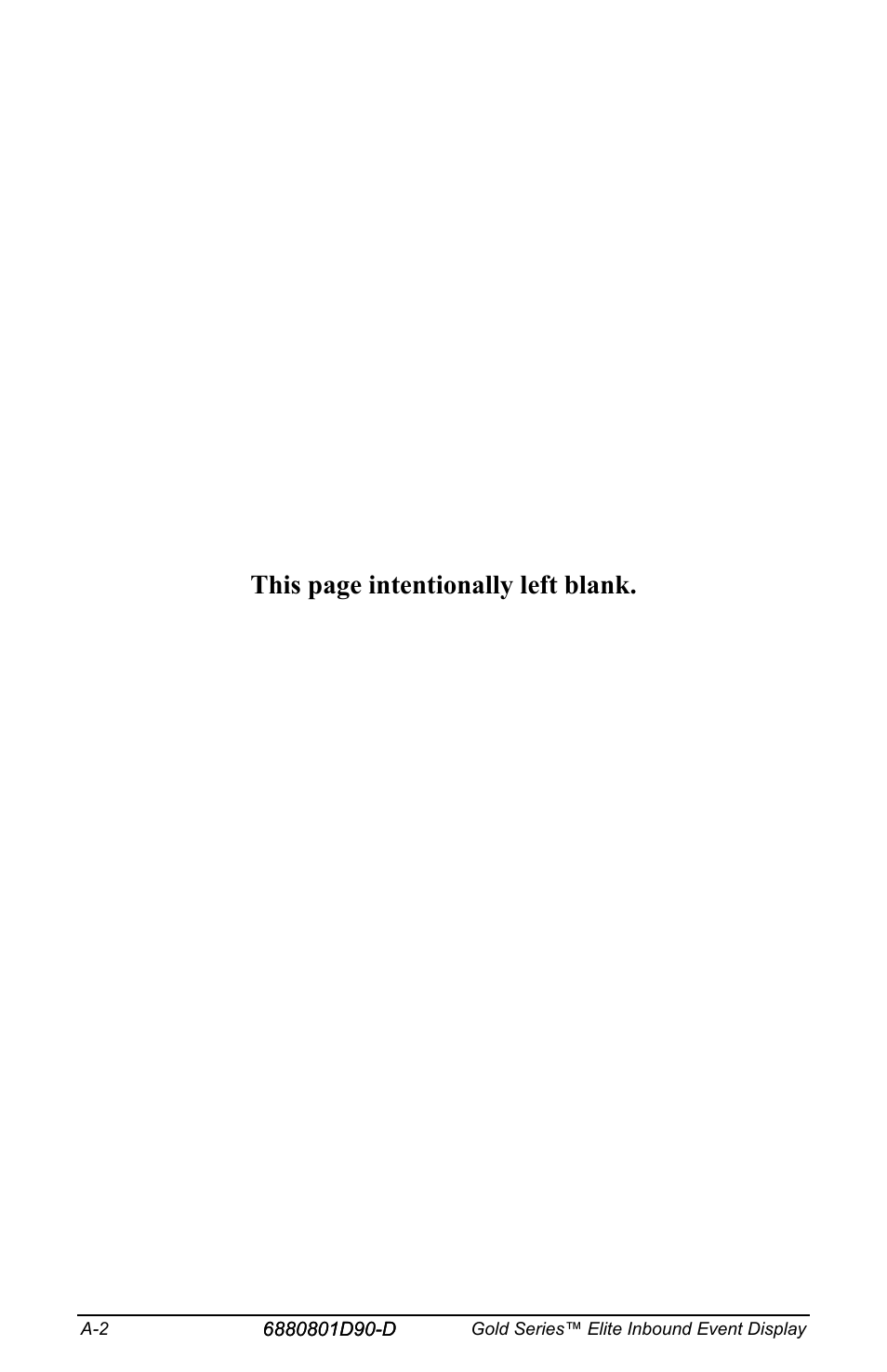 This page intentionally left blank | Motorola CENTRACOM 6880801D90-D User Manual | Page 78 / 82