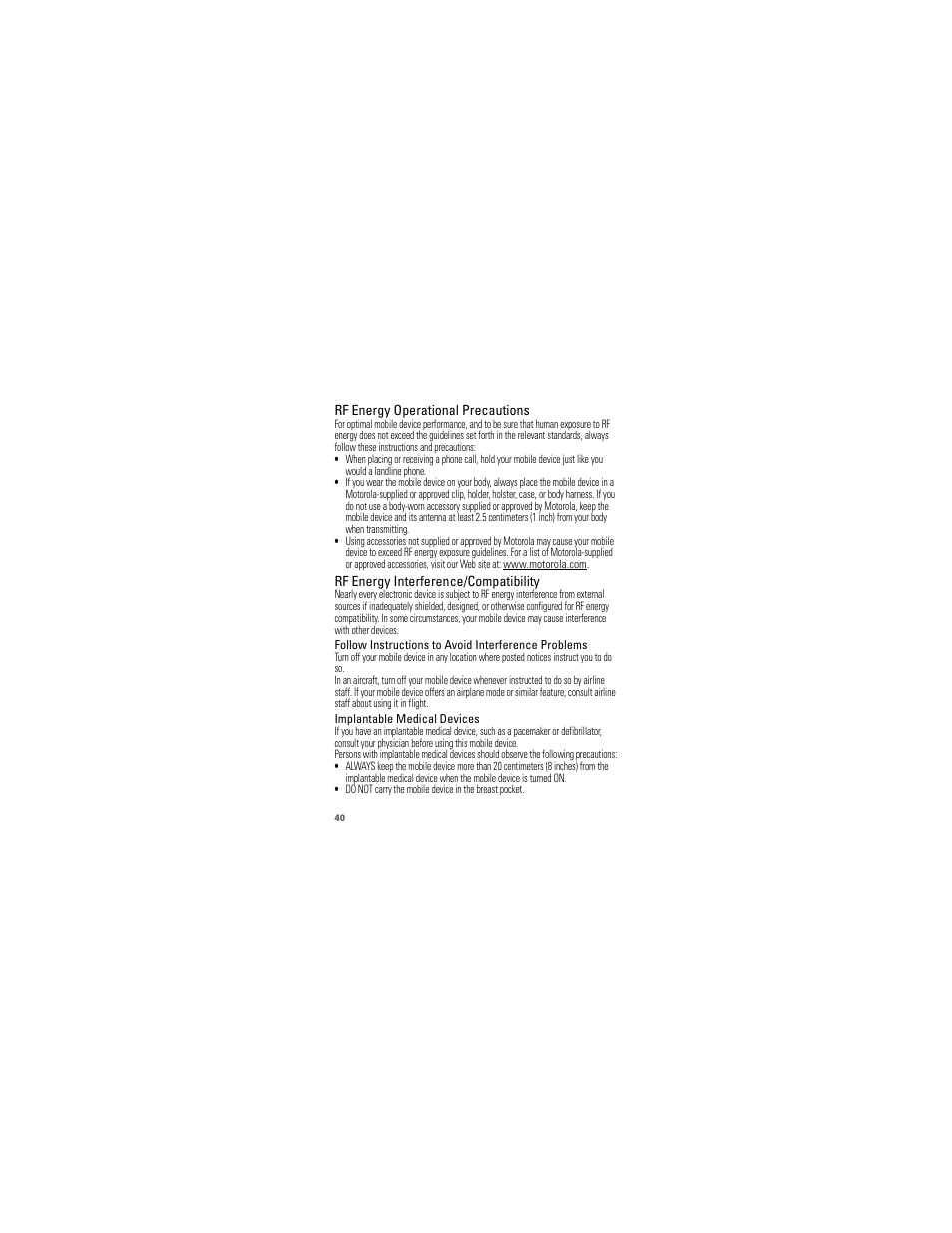 Motorola 68000202986-A User Manual | Page 42 / 62