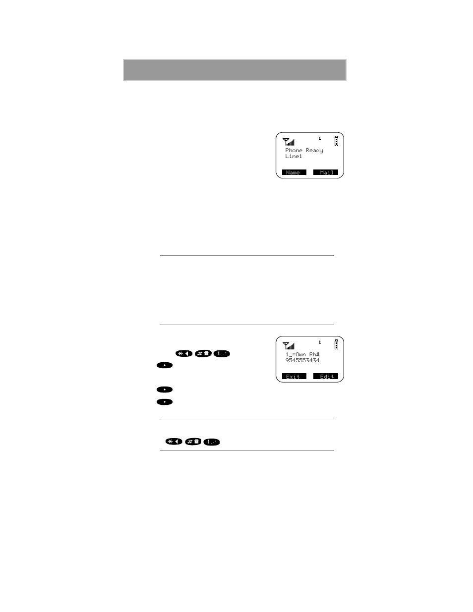 Phone calls, Programming your own phone number | Motorola i1000plus User Manual | Page 17 / 93