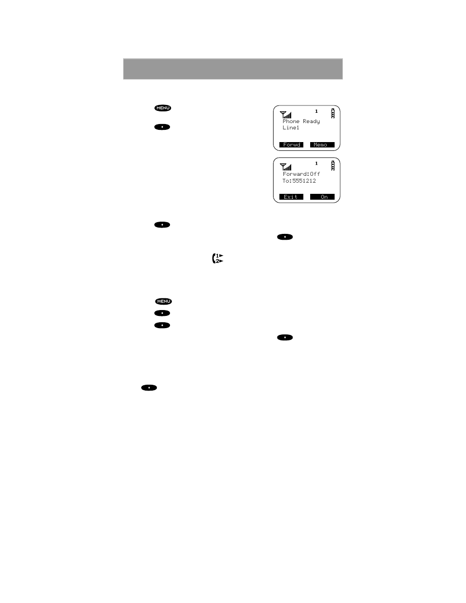 Transferring calls to voice mail, Caller id, Turning on call forward | Turning off call forwarding | Motorola i1000plus User Manual | Page 34 / 93