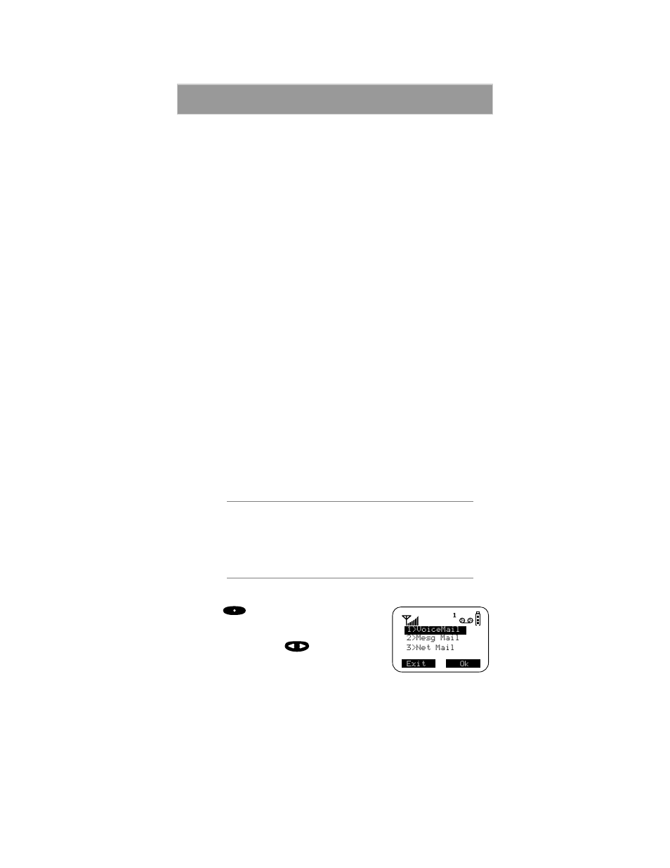 Sample greetings, Accessing the voice mail service after set up | Motorola i1000plus User Manual | Page 38 / 93