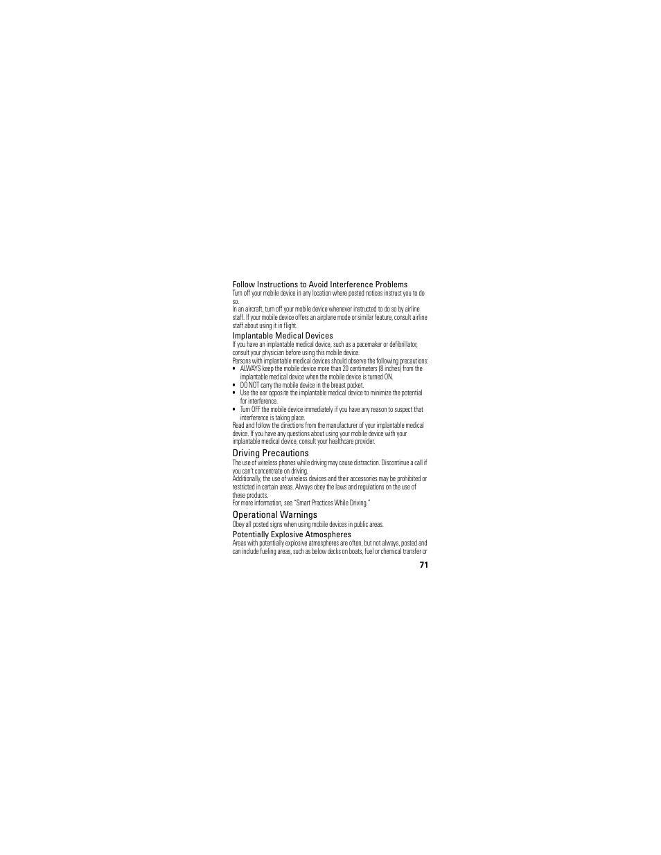 Motorola A45ECO User Manual | Page 73 / 90