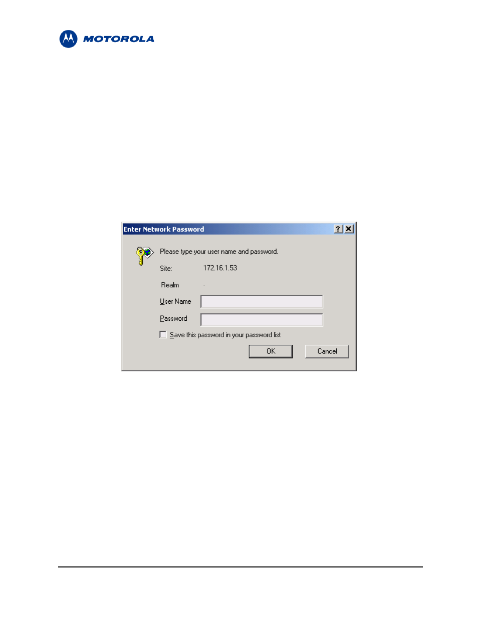 1 password information, Password information, Figure 3-1 | Motorola MEA 3.1 User Manual | Page 16 / 49