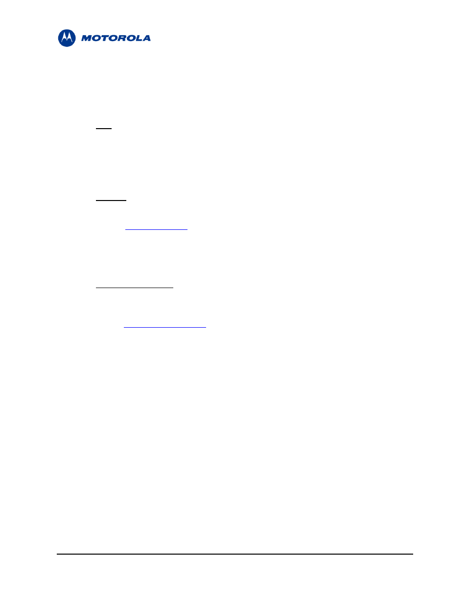 Customer service information, 5 customer service information | Motorola MEA 3.1 User Manual | Page 42 / 49
