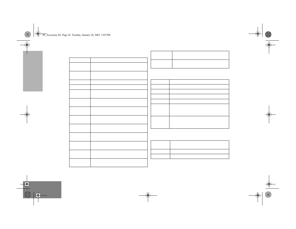 Antennas, Control station, Public address | Antennas control station public address | Motorola EM200 User Manual | Page 28 / 34