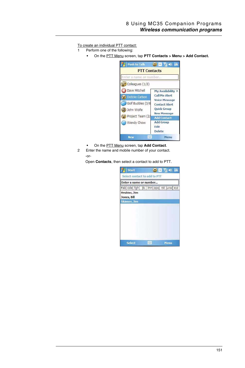 Motorola MC35 EDA User Manual | Page 161 / 236