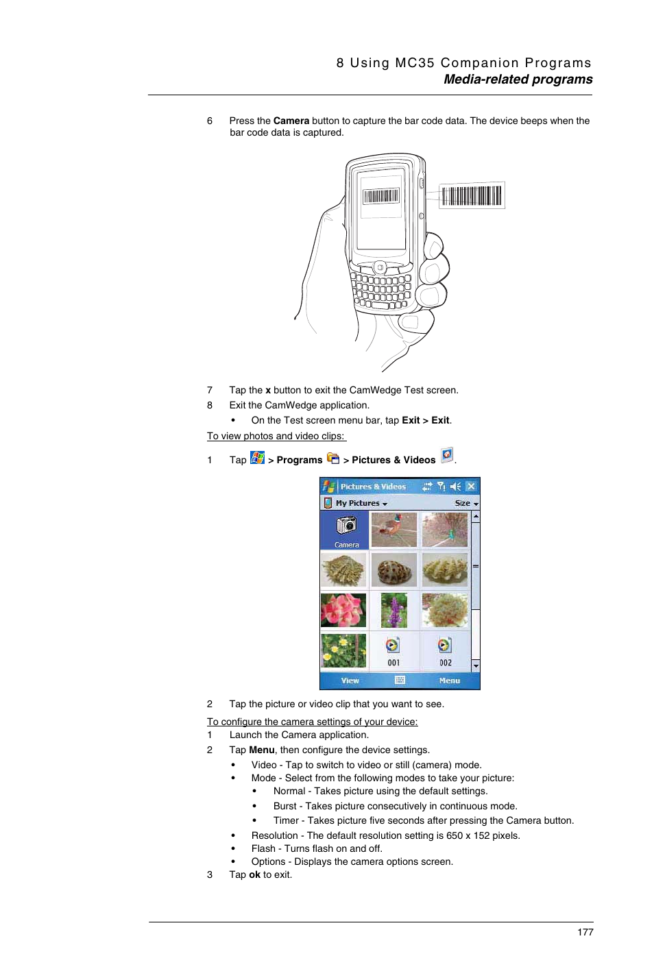 Motorola MC35 EDA User Manual | Page 187 / 236