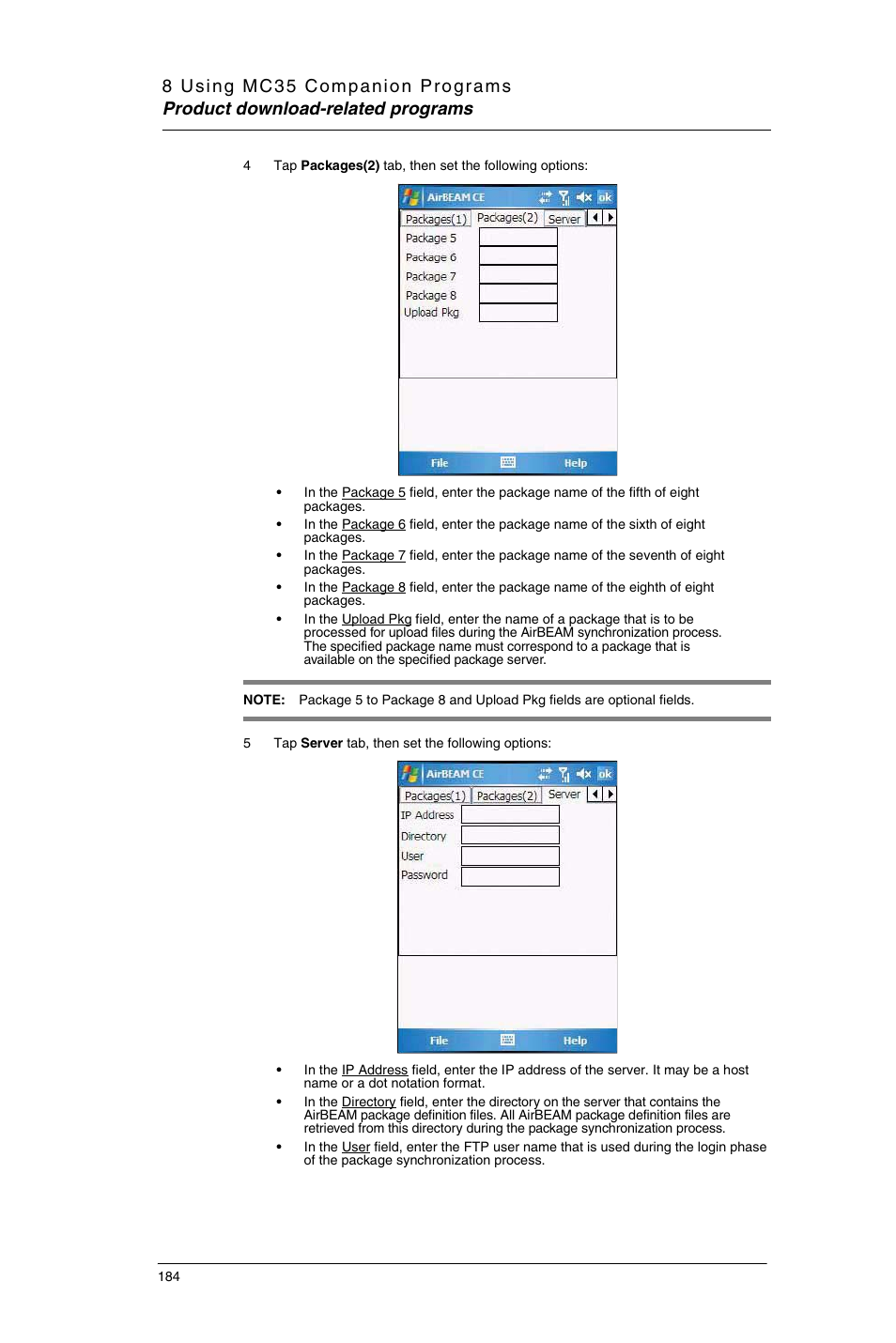 Motorola MC35 EDA User Manual | Page 194 / 236