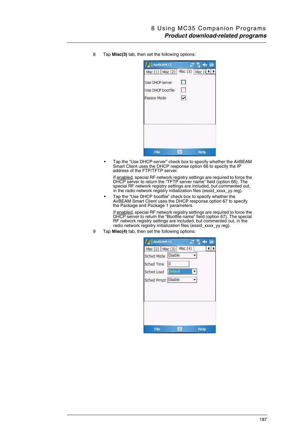 Motorola MC35 EDA User Manual | Page 197 / 236