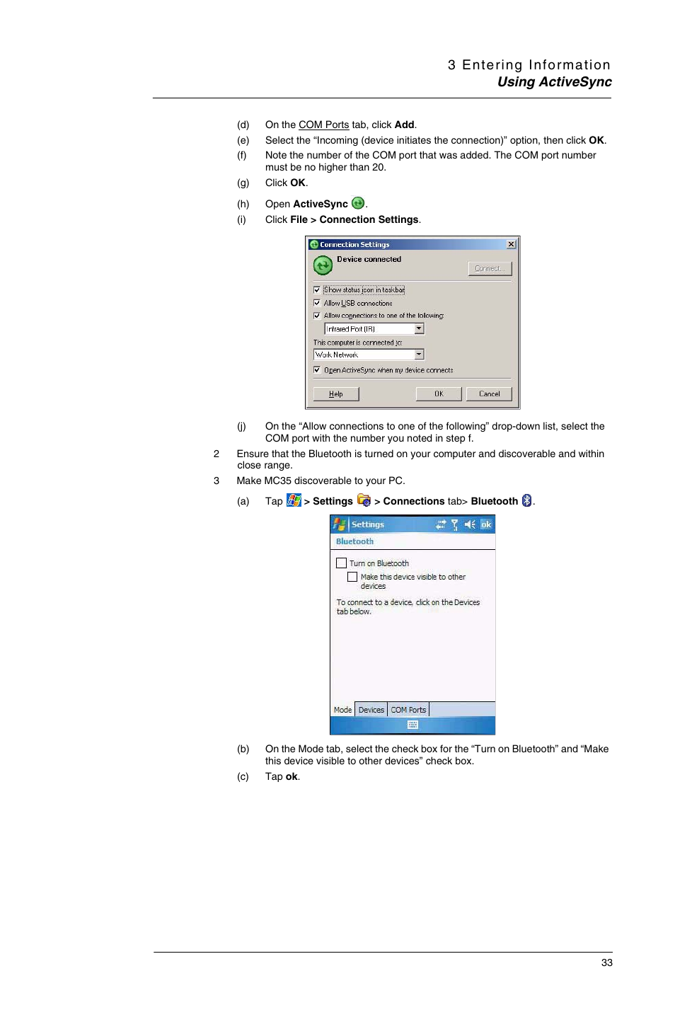 Motorola MC35 EDA User Manual | Page 43 / 236