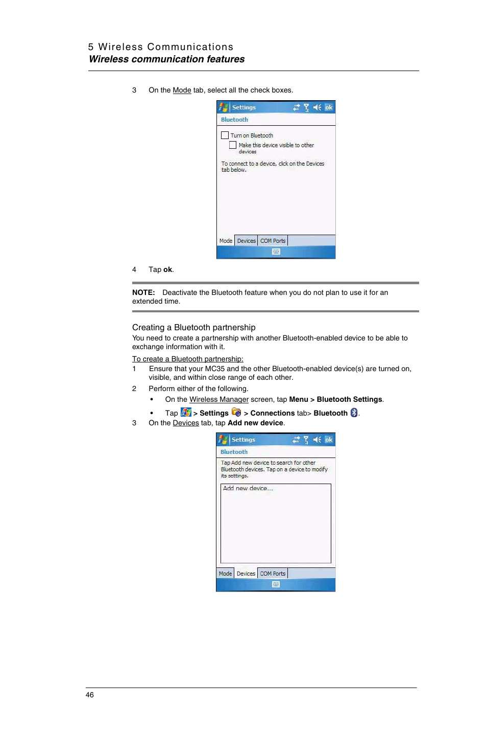 Motorola MC35 EDA User Manual | Page 56 / 236