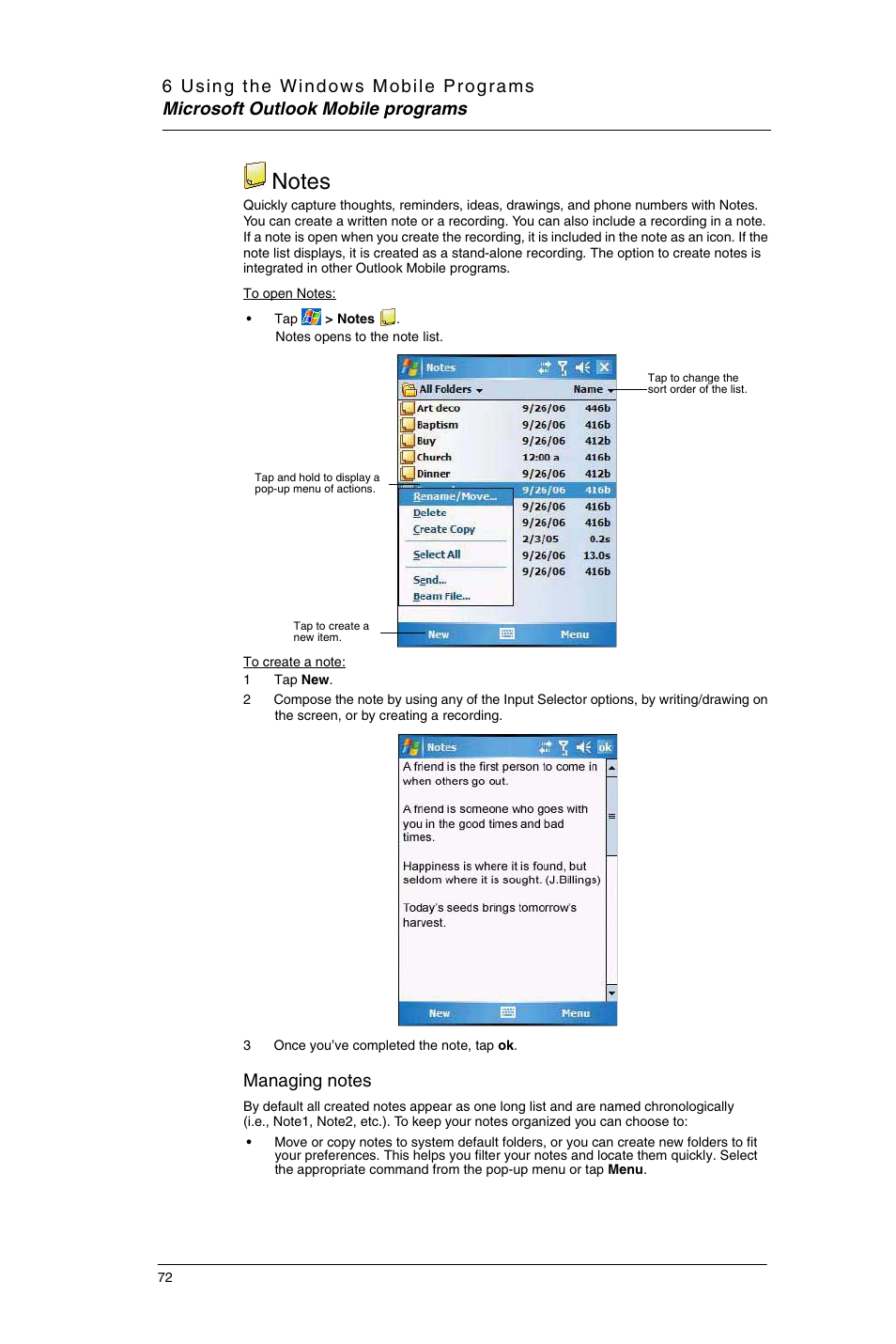 Notes | Motorola MC35 EDA User Manual | Page 82 / 236